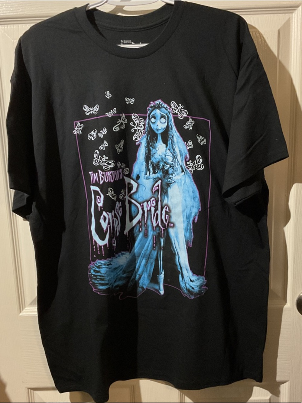 NWOT Corpse Bride Graphic Tee featuring Emily in Blue